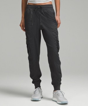 παντελονι jogger Lululemon Dance Studio Relaxed-Fit Mid-Rise Cargo γυναικεια βαθυ γκρι | Greece-5190836