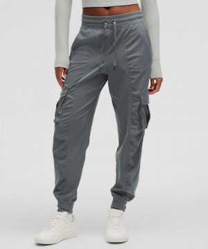 παντελονι jogger Lululemon Dance Studio Relaxed-Fit Mid-Rise Cargo γυναικεια γκρι | Greece-7614385