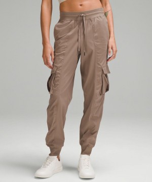 παντελονι jogger Lululemon Dance Studio Relaxed-Fit Mid-Rise Cargo γυναικεια γκρι | Greece-6123489