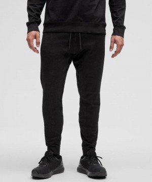 παντελονι jogger Lululemon Engineered Warmth ανδρικα μαυρα μαυρα | Greece-2608719