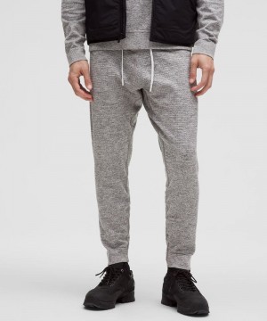 παντελονι jogger Lululemon Engineered Warmth ανδρικα γκρι μαυρα | Greece-5178204