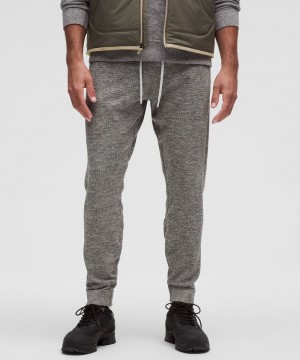 παντελονι jogger Lululemon Engineered Warmth ανδρικα γκρι μαυρα | Greece-2674593
