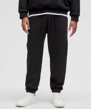 παντελονι jogger Lululemon Heavyweight Fleece ανδρικα μαυρα | Greece-4038567