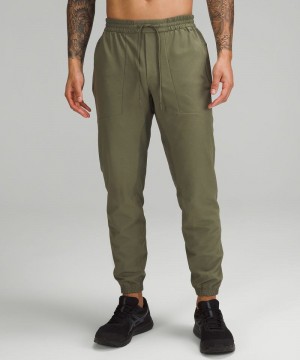παντελονι jogger Lululemon License to Train ανδρικα Ελιά | Greece-0957348