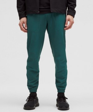 παντελονι jogger Lululemon License to Train ανδρικα πρασινο | Greece-6875304
