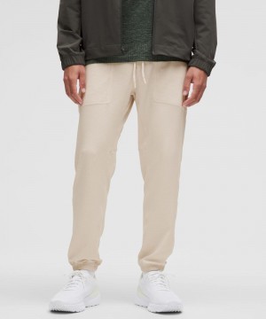 παντελονι jogger Lululemon Relaxed-Fit Training ανδρικα ασπρα | Greece-1593620