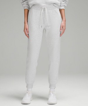 παντελονι jogger Lululemon Scuba High-Rise γυναικεια ανοιχτο γκρι | Greece-5376192