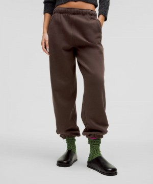παντελονι jogger Lululemon Scuba Mid-Rise Oversized Regular γυναικεια σοκολάτα | Greece-1956087