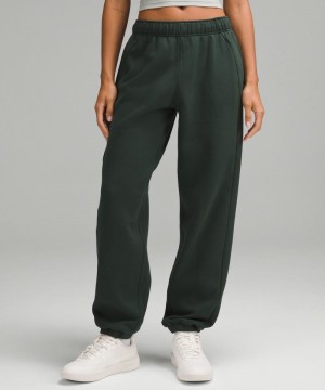 παντελονι jogger Lululemon Scuba Mid-Rise Oversized Regular γυναικεια πρασινο | Greece-5826317