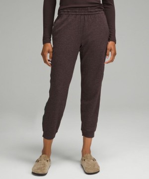 παντελονι jogger Lululemon Soft Jersey Classic-Fit Mid-Rise γυναικεια σκούρο | Greece-3542690