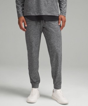 παντελονι jogger Lululemon Soft Jersey ανδρικα μαυρα ασημι | Greece-2875409