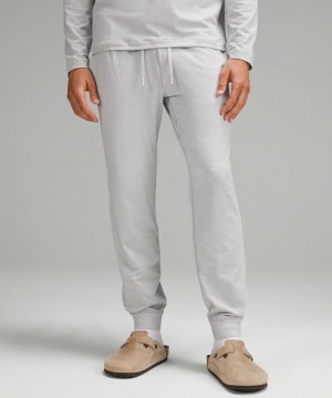 παντελονι jogger Lululemon Soft Jersey ανδρικα γκρι ασημι | Greece-1736258