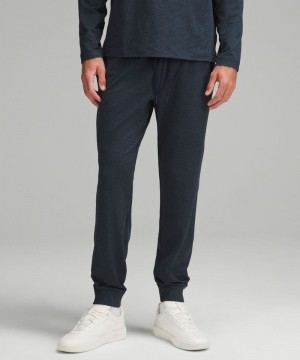 παντελονι jogger Lululemon Soft Jersey ανδρικα σκουρο μπλε σκουρο μπλε | Greece-4763581