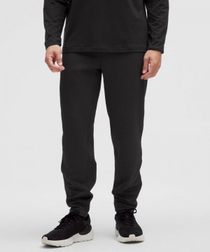 παντελονι jogger Lululemon Waffle-Knit ανδρικα μαυρα | Greece-3904267