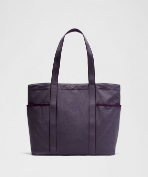 τσάντεσ tote Lululemon Daily Multi-Pocket 20L ανδρικα βαθυ γκρι μωβ | Greece-9720364