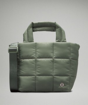 τσάντεσ tote Lululemon Quilted Grid Mini 5L γυναικεια γκρι | Greece-7430861