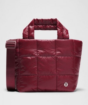 τσάντεσ tote Lululemon Quilted Grid Mini 5L γυναικεια κοκκινα | Greece-2058146