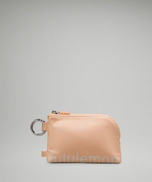 pouches Lululemon Clippable Card γυναικεια κοραλι ασπρα | Greece-3697821