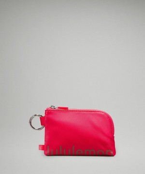 pouches Lululemon Clippable Card γυναικεια ροζ χαλκός | Greece-5837496