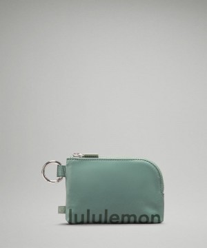 pouches Lululemon Clippable Card γυναικεια γκρι πρασινο | Greece-2170694
