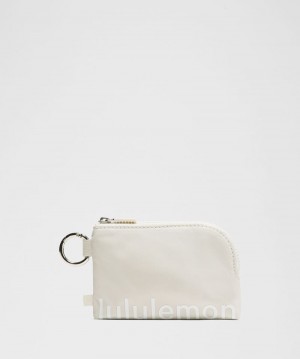 pouches Lululemon Clippable Card γυναικεια Μπεζ ασπρα | Greece-9180742