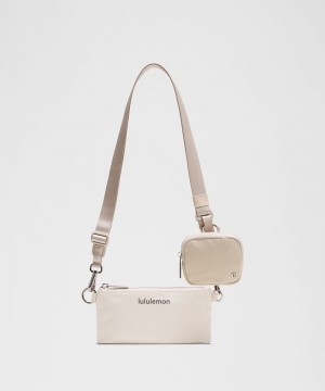 pouches Lululemon Dual-Pouch Sling γυναικεια Μπεζ Μπεζ | Greece-6932458