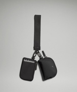pouches Lululemon Dual Wristlet ανδρικα μαυρα | Greece-7061385