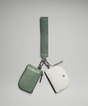 pouches Lululemon Dual Wristlet γυναικεια γκρι Μπεζ | Greece-5120769