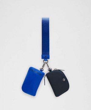 pouches Lululemon Dual Wristlet γυναικεια μπλε σκουρο μπλε | Greece-2371068