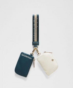 pouches Lululemon Dual Wristlet γυναικεια τυρκουάζ χρυσο χρωμα Μπεζ | Greece-4197358
